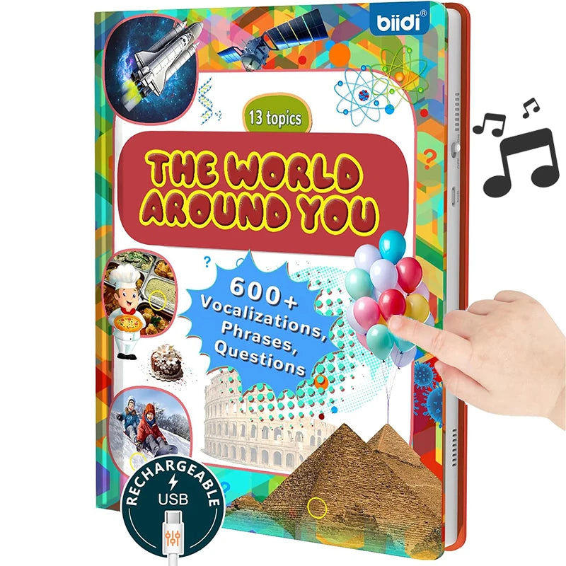The World Around You — Interactive English Sound Books for Children