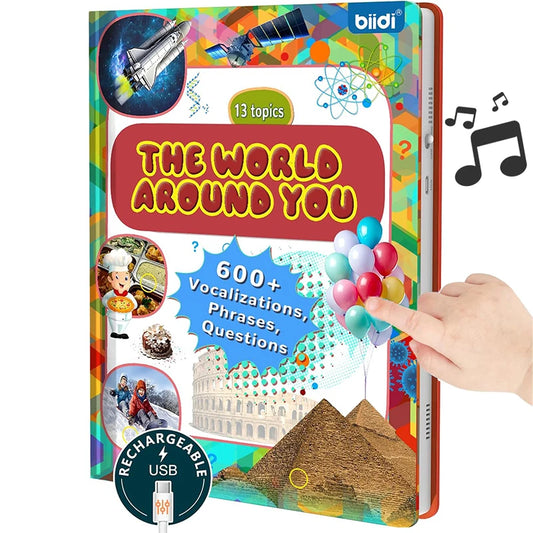 The World Around You — Interactive English Sound Books for Children