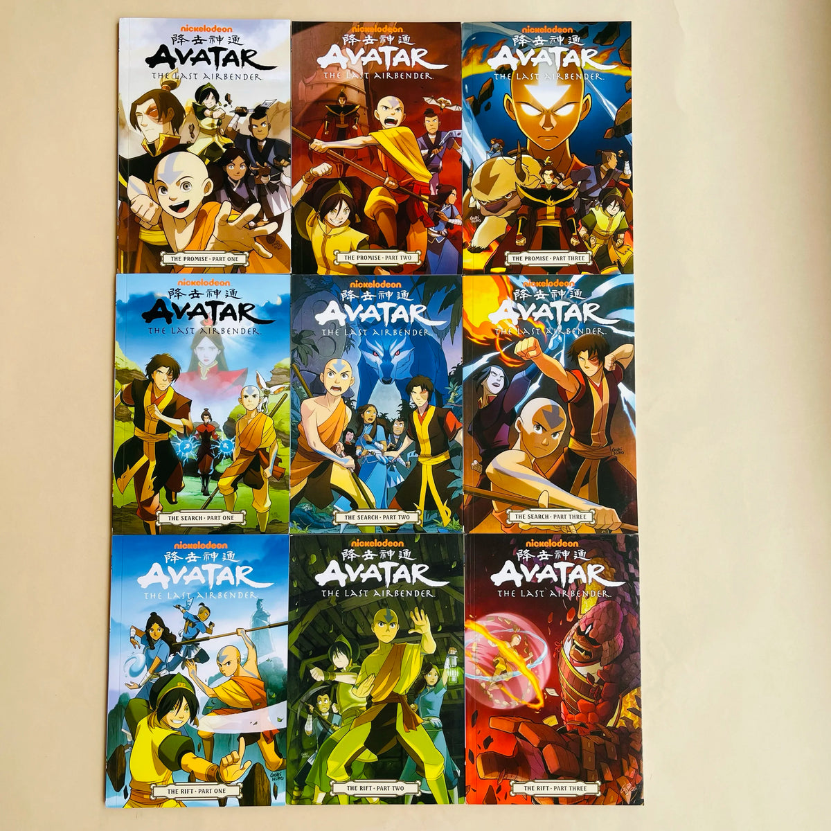 18 Books Avatar: The Last Airbender Season 1+ 2 English Picture Book American Comics Action Comedy Fantasy