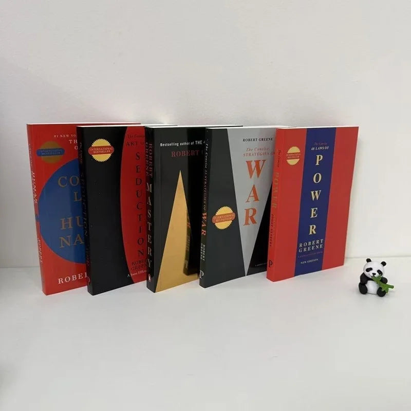 The 48 Laws of Power — 5 Book Self-Development Set