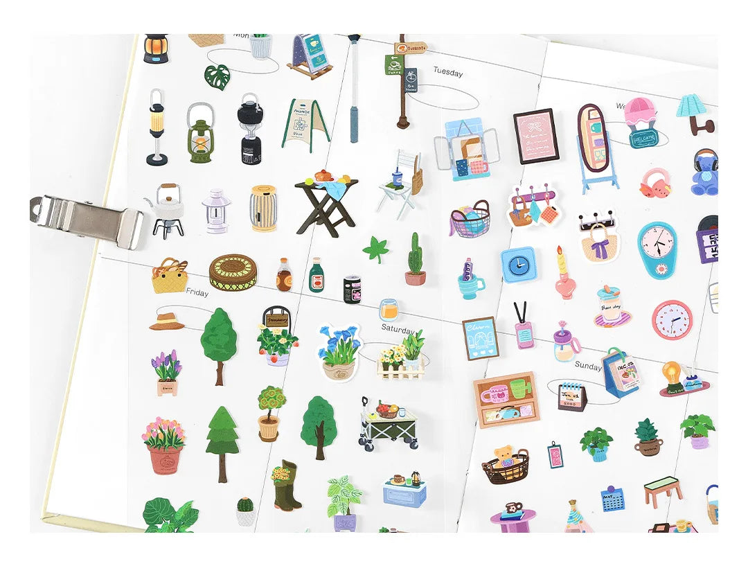 Cute Scrapbooking Stickers — Junk Journal Craft Supplies