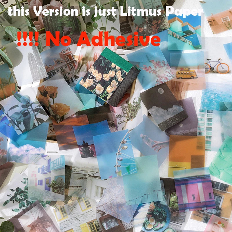 50-366pcs Craft Vintage Scrapbooking Paper Kawaii Art Junk Journal Deco Sticker Natural Collection DIY Material Paper