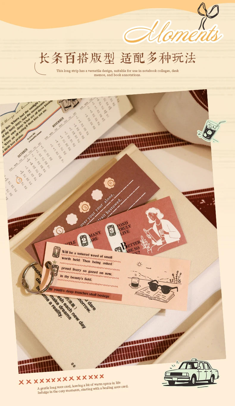 Journal GO 30pages Collage Junk Journal diy Sticker Warm Moments Stickers for Scrapbook Planner Card diy Material Papers