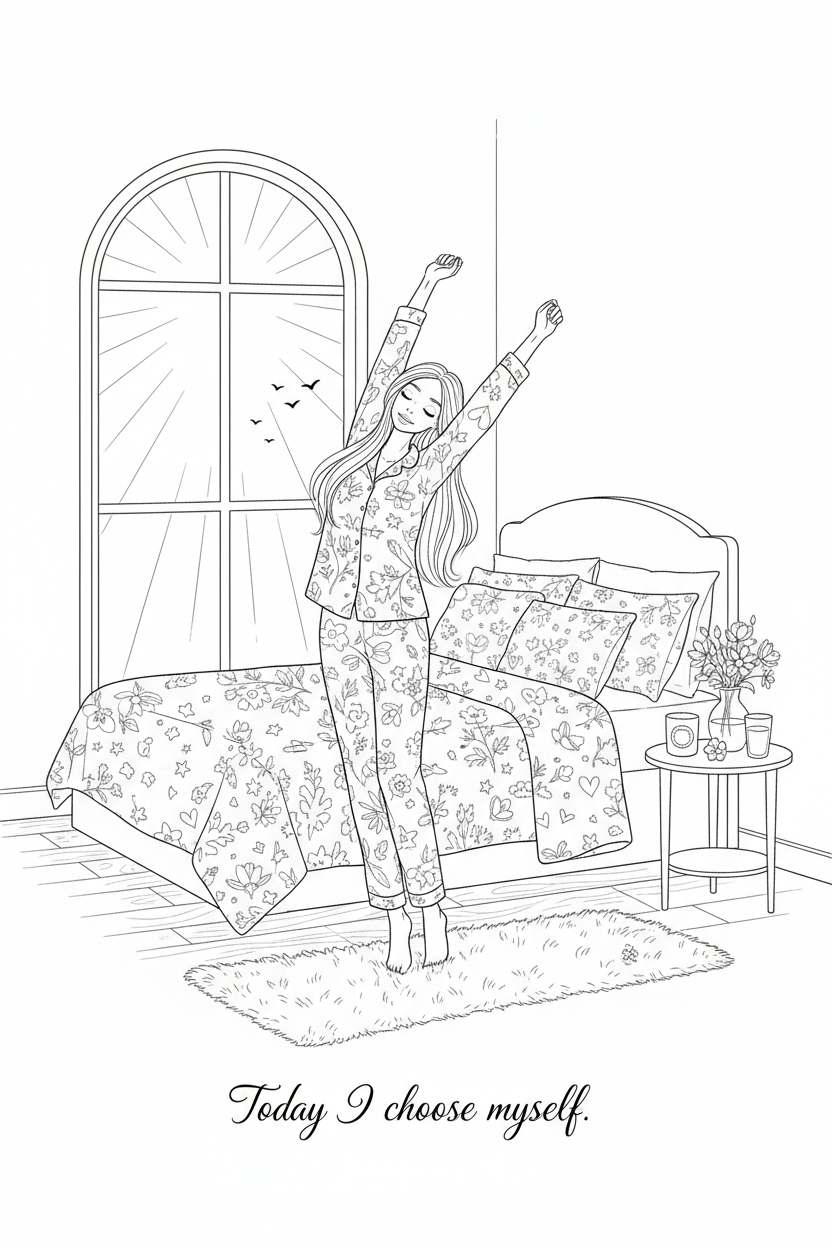 Self-Love Quotes Adults Colouring Book — Vol. 1 | 30 Pages